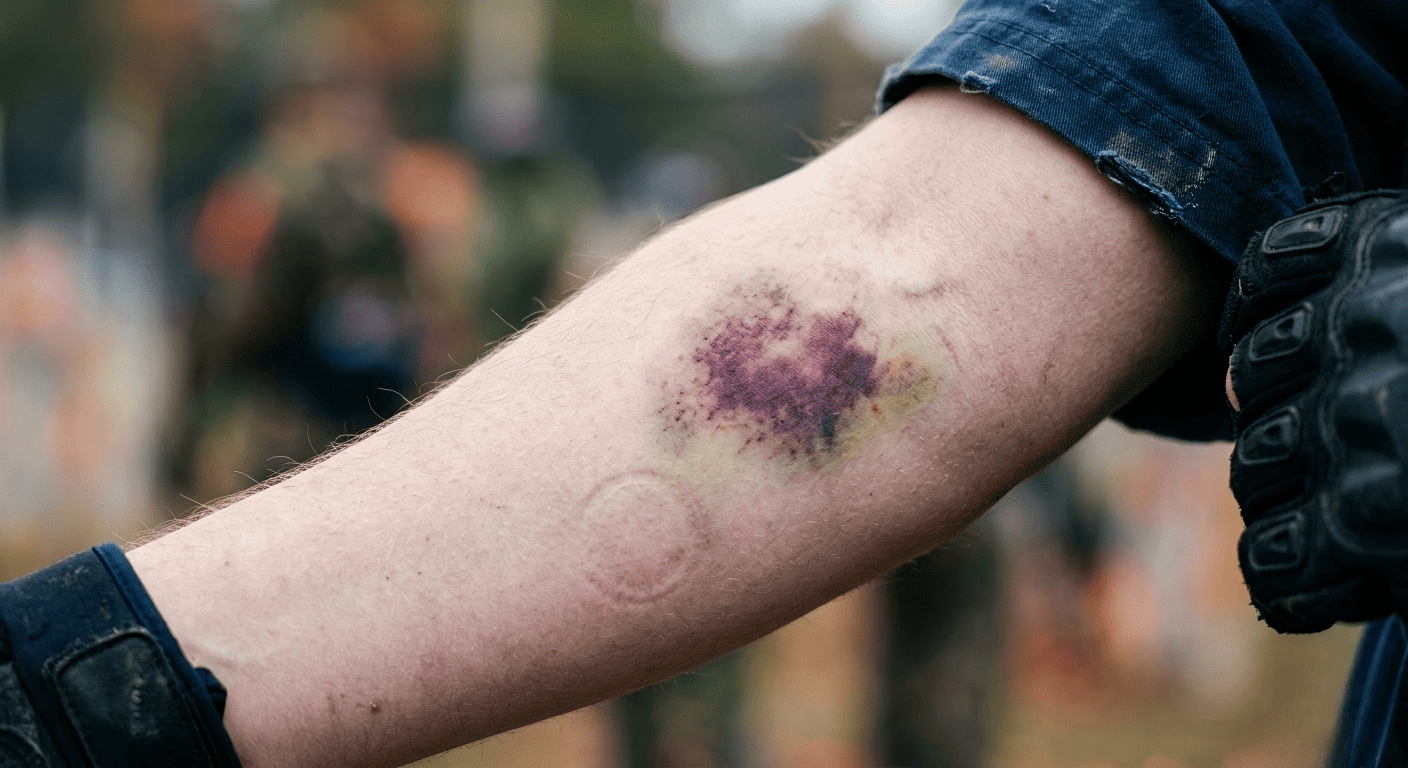 C-STAR PAINTBALLS hurt by paintballs