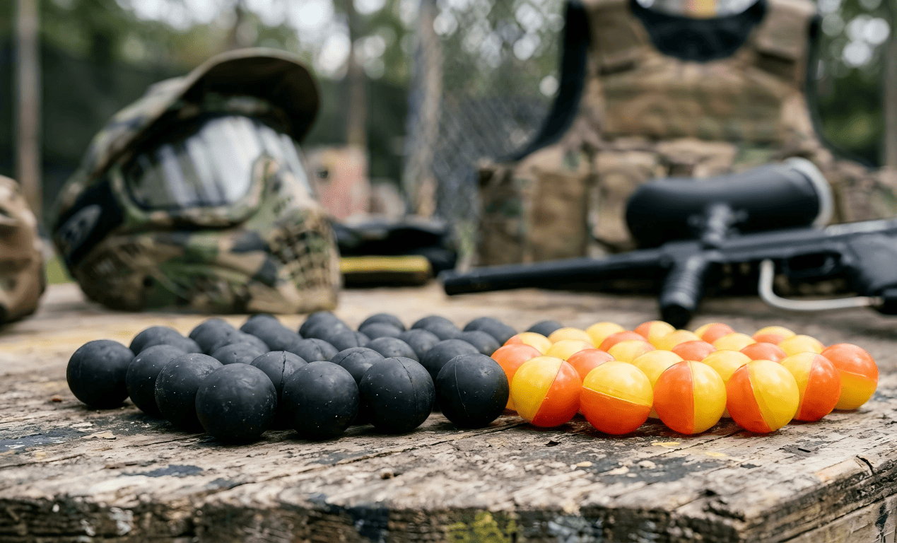 C-STAR PAINTBALLS Rubber balls