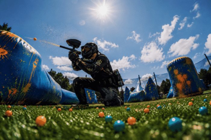 C-STAR Paintball in Summer – Enjoy Fast-Paced Outdoor Paintball Action Under the Summer Sun
