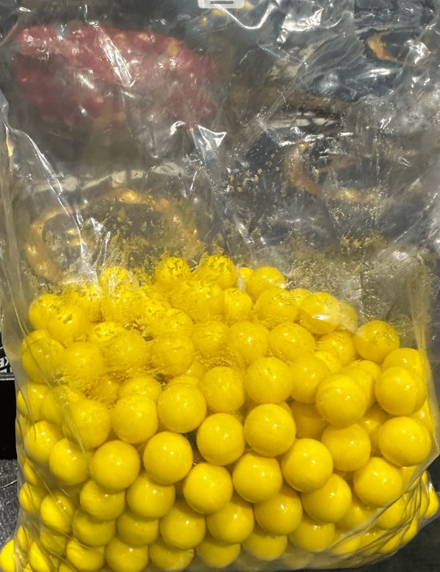 paintballs leaking issue